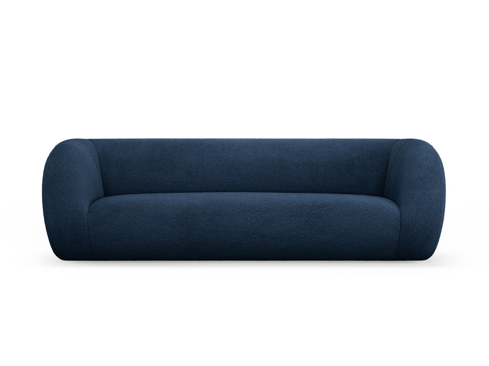 Cosmopolitan Design Bank Essen 3-zits, boucle, donkerblauw - 95x230x86