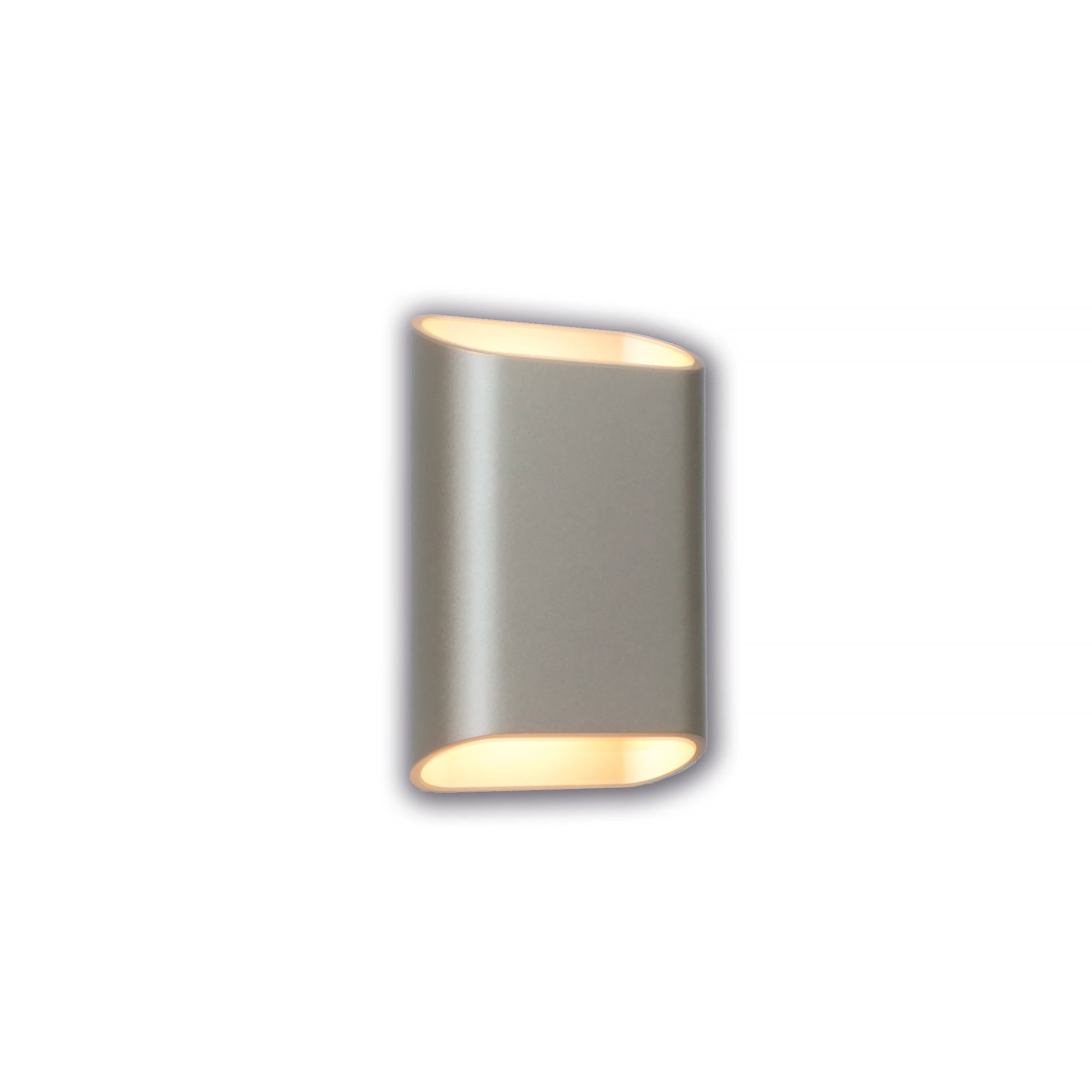 Artdelight wandlamp Diaz - 2 lichts - 4 x 15 cm - champagne