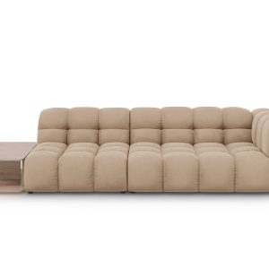 Cosmopolitan Design linker modulaire bank Sky 4-zits, flueel, zand – 1 Cosmopolitan Design linker modulaire bank Sky 4-zits, flueel, zand – 1