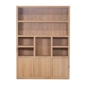 DÉJA Living Wandkast Liam – Naturel Eikenhout – 160x46x220cm DÉJA Living Wandkast Liam – Naturel Eikenhout – 160x46x220cm