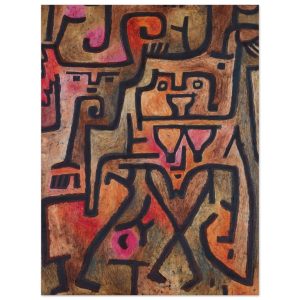 Artfulprints Paul Klee – Forest witches poster 30×40 cm Artfulprints Paul Klee – Forest witches poster 30×40 cm