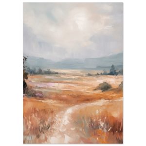 Artfulprints Poster Abstract – Open field – A4 21×29.7 cm – Meerkleuri