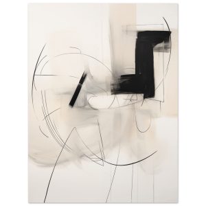 Artfulprints Abstract – Chique brush 7 poster 30×40 cm Artfulprints Abstract – Chique brush 7 poster 30×40 cm