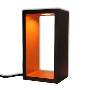 Artdelight tafellamp Corridor – 1 lichts – 8 x 18 cm – zwart koper Artdelight tafellamp Corridor – 1 lichts – 8 x 18 cm – zwart koper