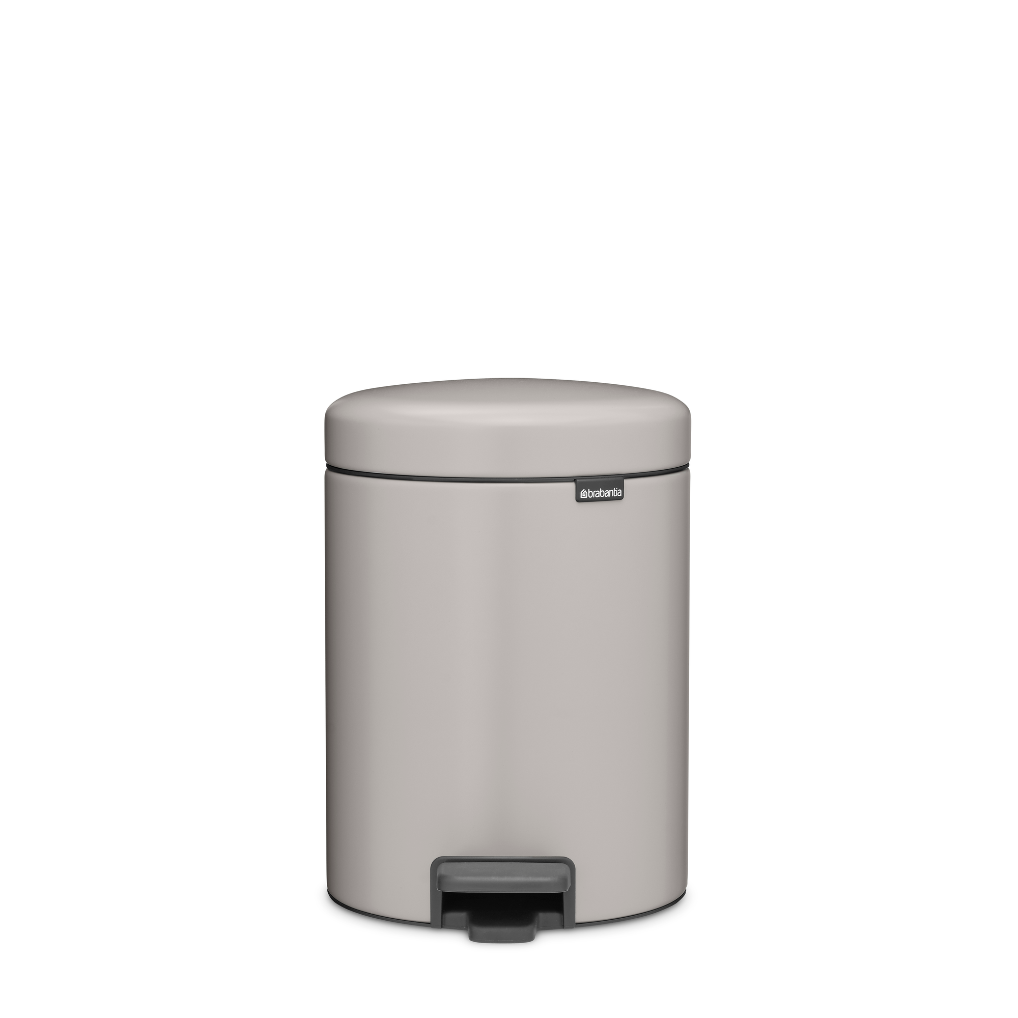 Brabantia NewIcon Pedaalemmer, 5 liter, kunststof binnenemmer - Soft G