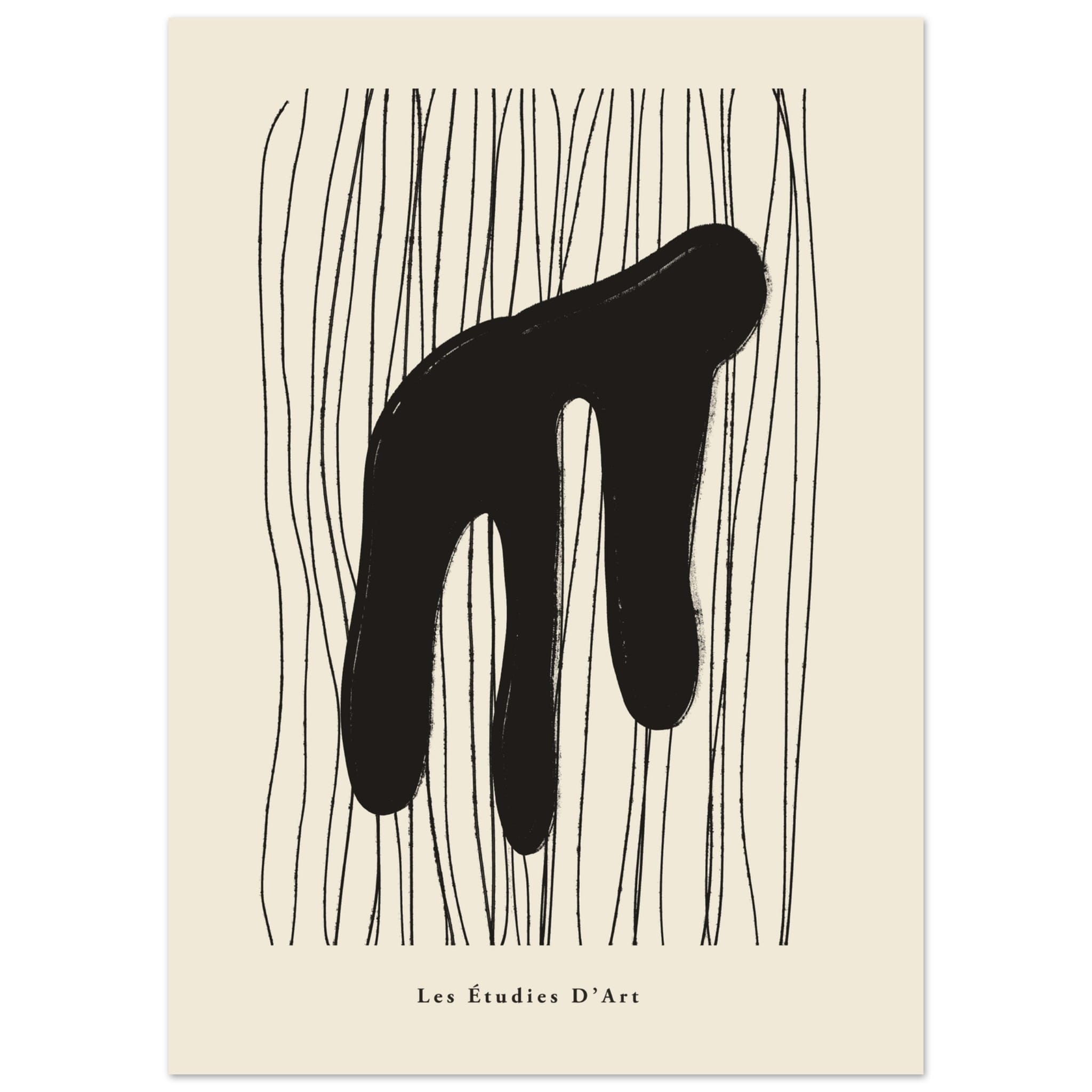 Artfulprints Abstract - Les étudies d'art poster 50x70 cm