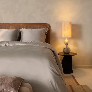Coco & Cici – TENCEL – Sateen Dekbedovertrek Taupe – 200×200 + 2 kusse