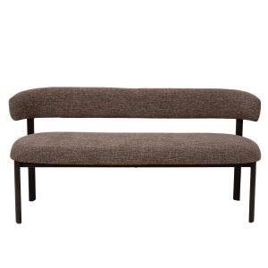 DÉJA Living Eetkamerbank Alamo – Taupe/Brons – 200cm DÉJA Living Eetkamerbank Alamo – Taupe/Brons – 200cm