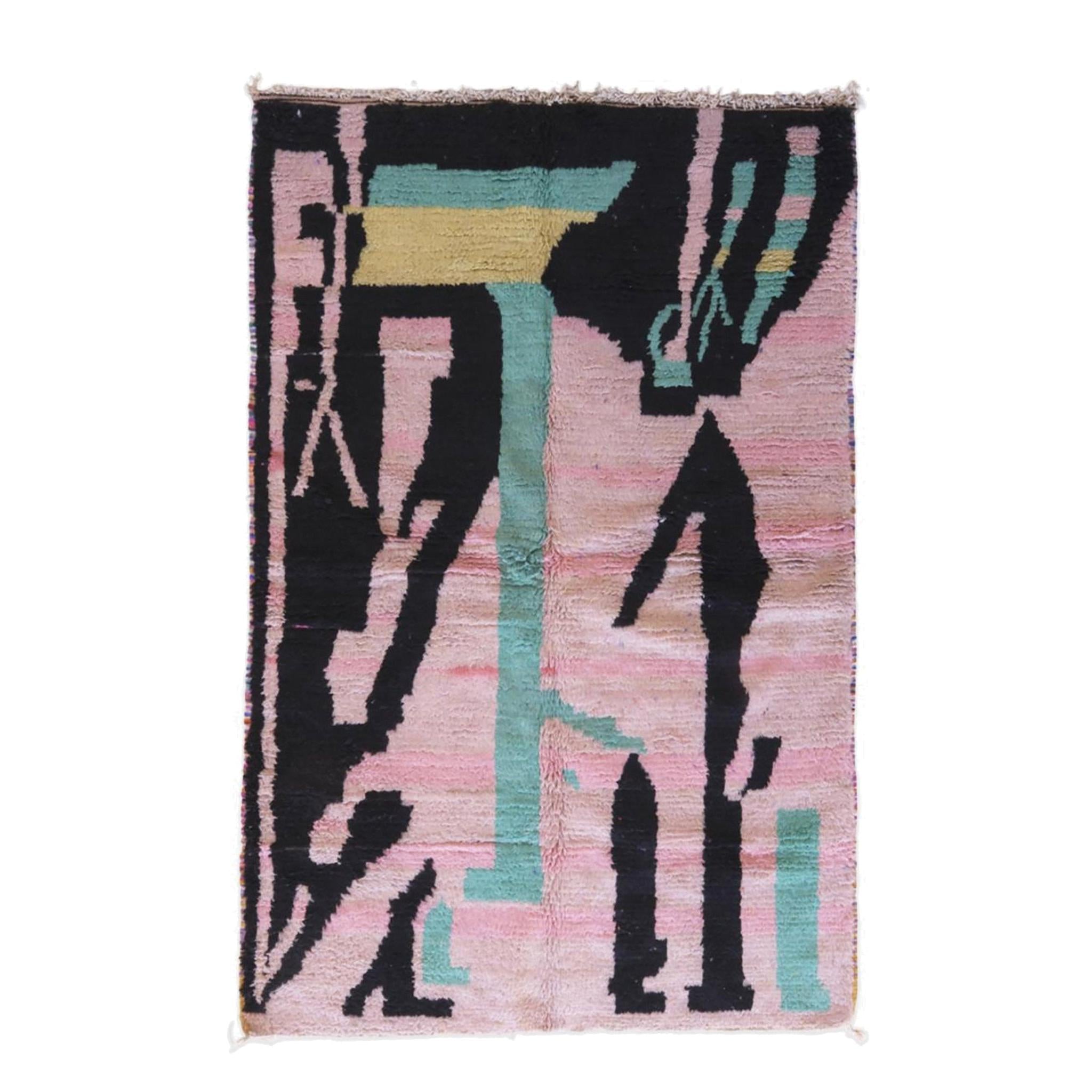 AFK Living vloerkleed Berber - handgemaakt - Wol - 159 x 251 cm