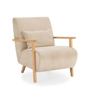 Calicosy – BONNIE Fauteuil – Grijs – 83x70x84 cm Calicosy – BONNIE Fauteuil – Grijs – 83x70x84 cm