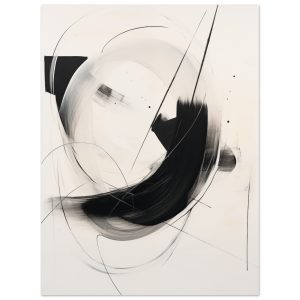 Artfulprints Abstract – Chique brush 5 poster 30×40 cm Artfulprints Abstract – Chique brush 5 poster 30×40 cm