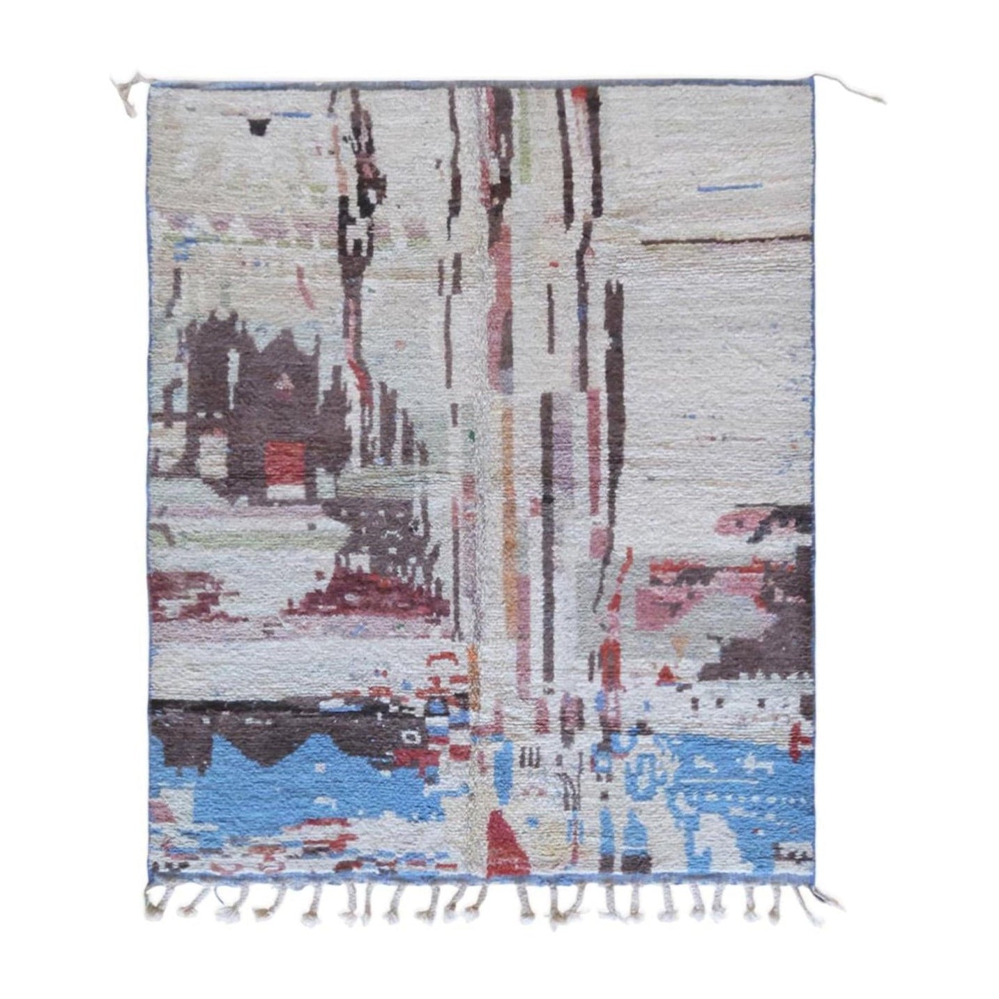 AFK Living vloerkleed Berber - handgemaakt - Wol - 200 x 300 cm
