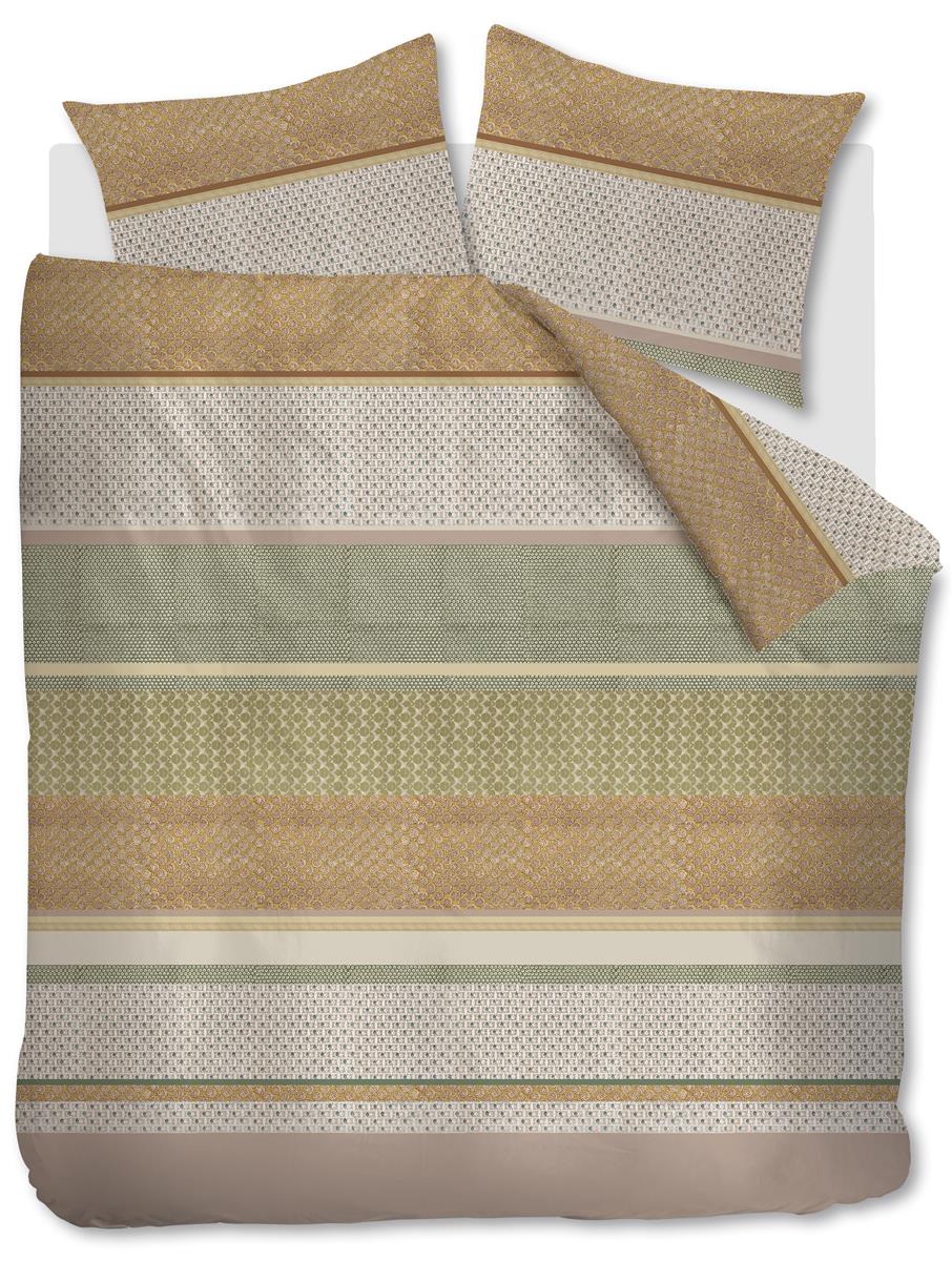 At Home by BeddingHouse dekbedovertrek Rows - 200x200/220 cm - multi