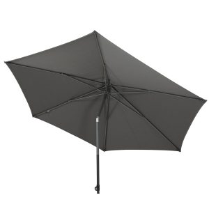 4 Seasons stokparasol Oasis donker grijs – Ø250 cm 4 Seasons stokparasol Oasis donker grijs – Ø250 cm