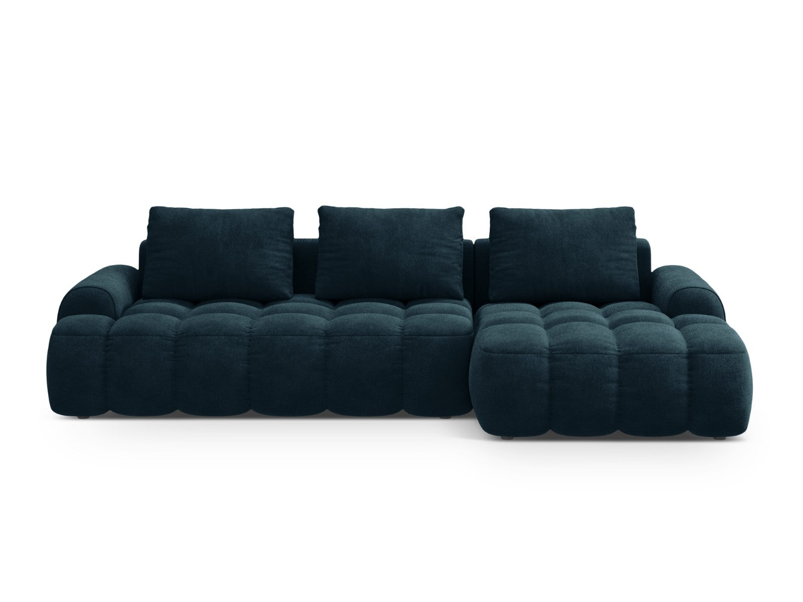 Cosmopolitan Design Converteerbare hoekbank rechts met opbergdoos Linz