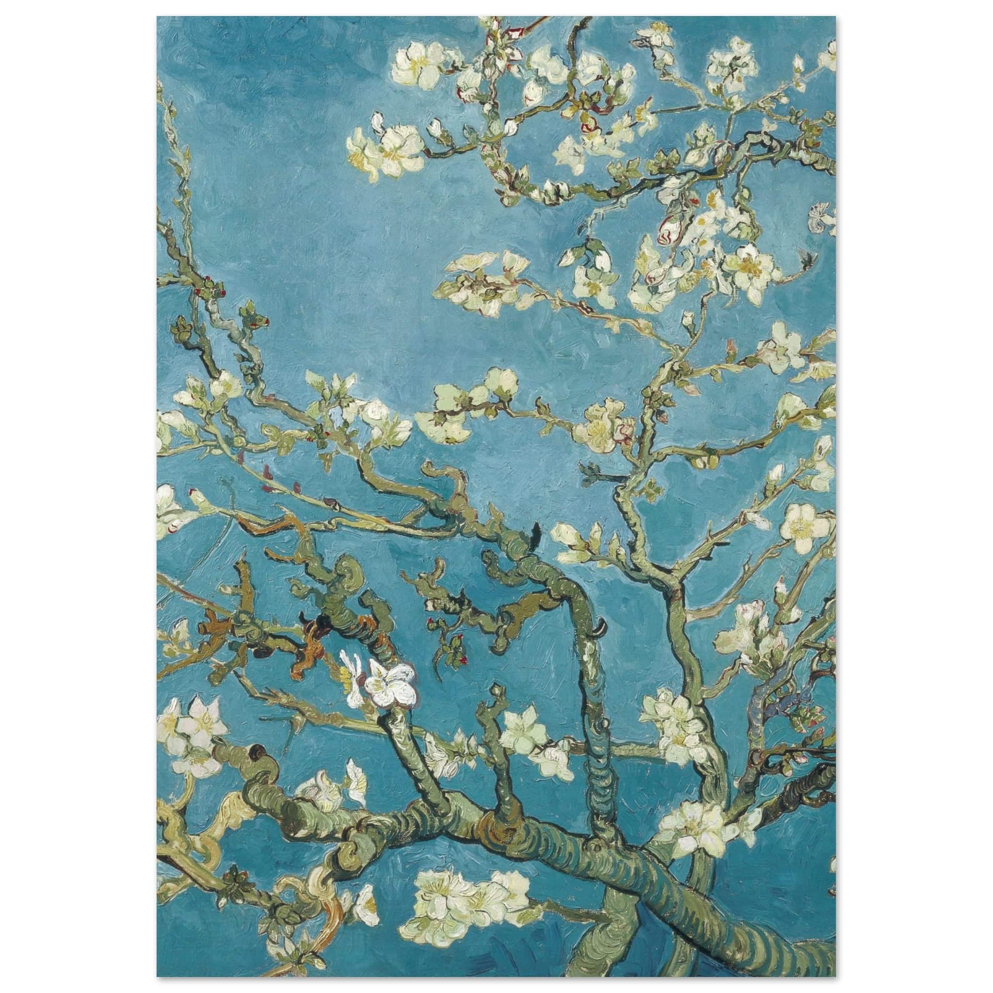 Artfulprints Poster Vincent van Gogh - Amandelbloesem - A4 21x29.7 cm