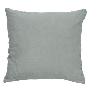 LINN – Sierkussen 45×45 cm – 100% linnen – effen kleur – Jadeite – lic LINN – Sierkussen 45×45 cm – 100% linnen – effen kleur – Jadeite – lic