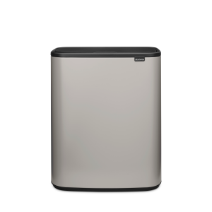 Brabantia Bo Touch Bin, met 1 binnenemmer, 60 liter – Soft Grey Brabantia Bo Touch Bin, met 1 binnenemmer, 60 liter – Soft Grey