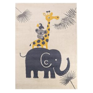 AFK Living vloerkleed Jungle – zeer zacht – veelkleurig – 80 x 150 cm AFK Living vloerkleed Jungle – zeer zacht – veelkleurig – 80 x 150 cm