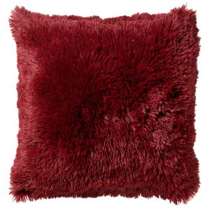 FLUFFY – Sierkussen 45×45 cm – superzacht – effen kleur – Merlot – roo FLUFFY – Sierkussen 45×45 cm – superzacht – effen kleur – Merlot – roo