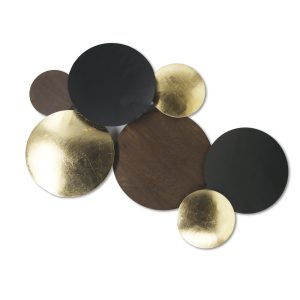 Art for the Home Metal Art – Elegant ornament disks – 90x60cm Art for the Home Metal Art – Elegant ornament disks – 90x60cm