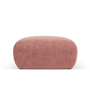 Cosmopolitan Design Poef Nolio chenille, roze – 75x75x36cm Cosmopolitan Design Poef Nolio chenille, roze – 75x75x36cm