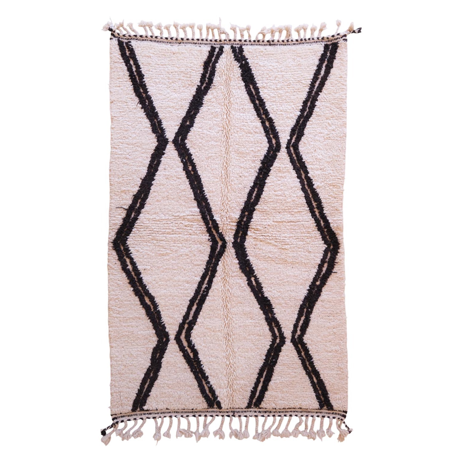 AFK Living vloerkleed Berber - handgemaakt - Wol - 151 x 243 cm
