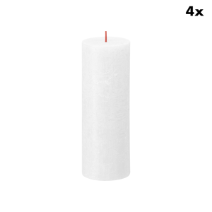 Bolsius rustieke kaarsen – wit – 19cm Bolsius rustieke kaarsen – wit – 19cm