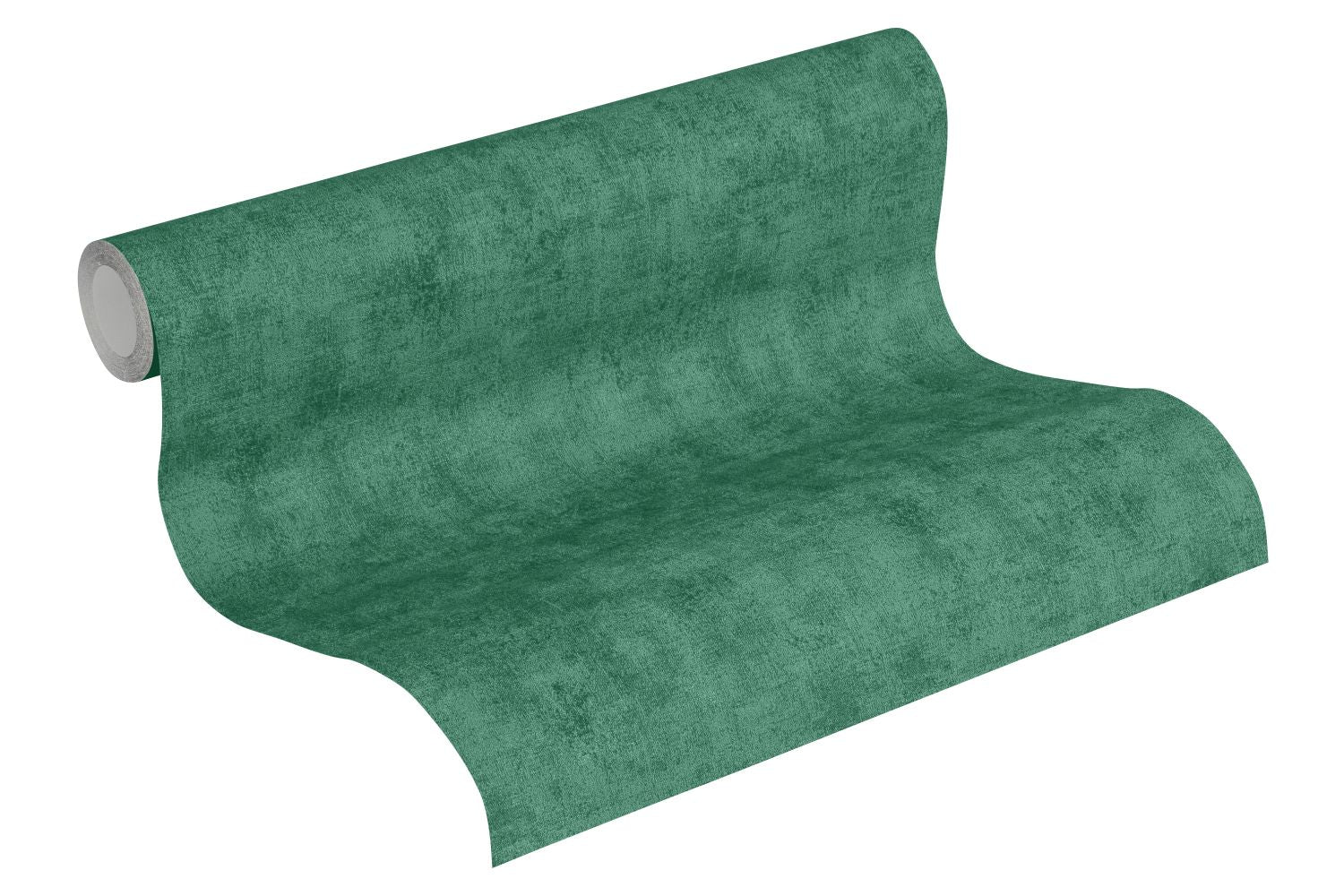 A.S. Création behang geschilderd effect groen - 53 cm x 10.05 m - AS-3
