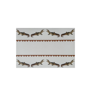 Catchii Placemat Crocodile Sam terracotta Catchii Placemat Crocodile Sam terracotta