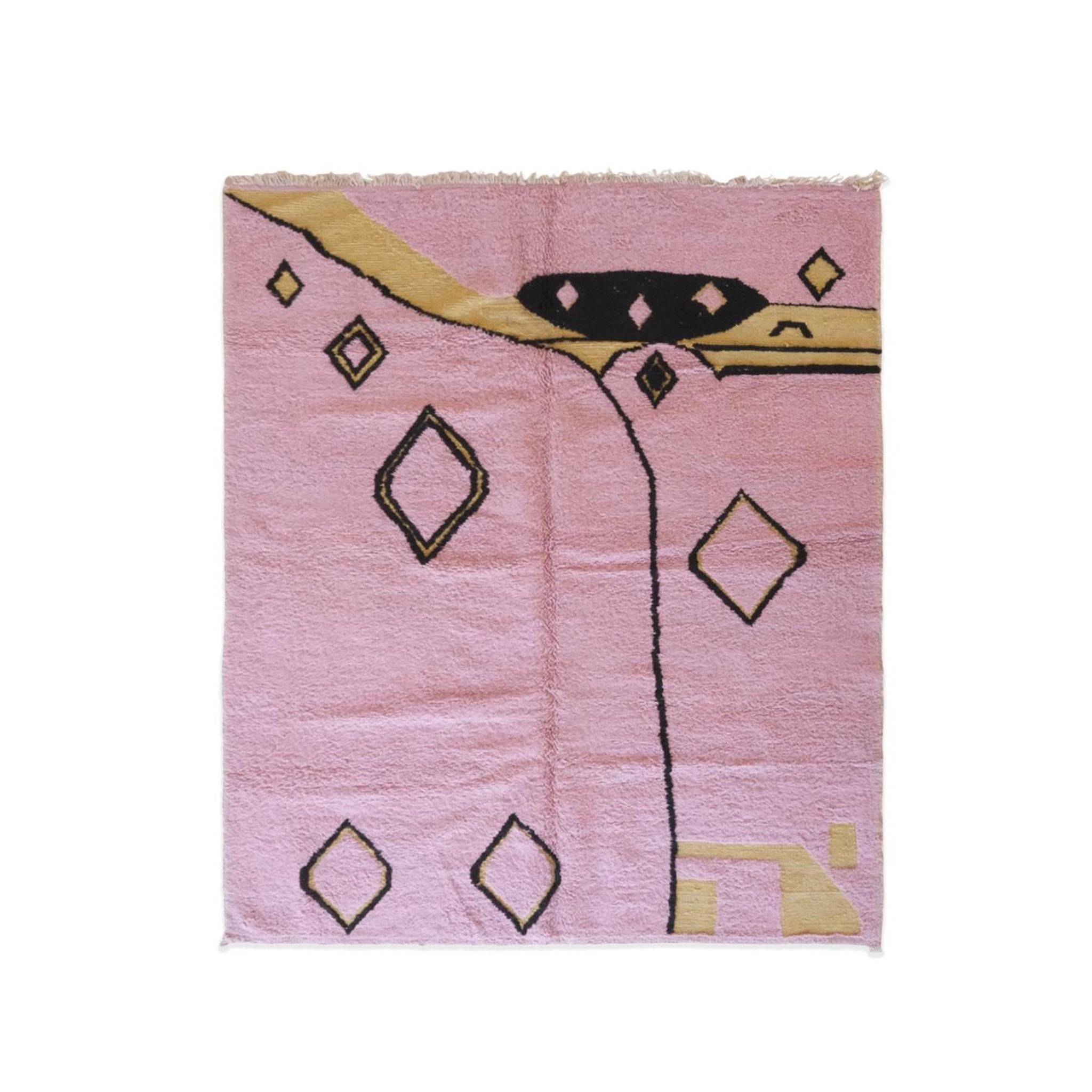AFK Living vloerkleed Berber - handgemaakt - Wol - 245 x 298 cm