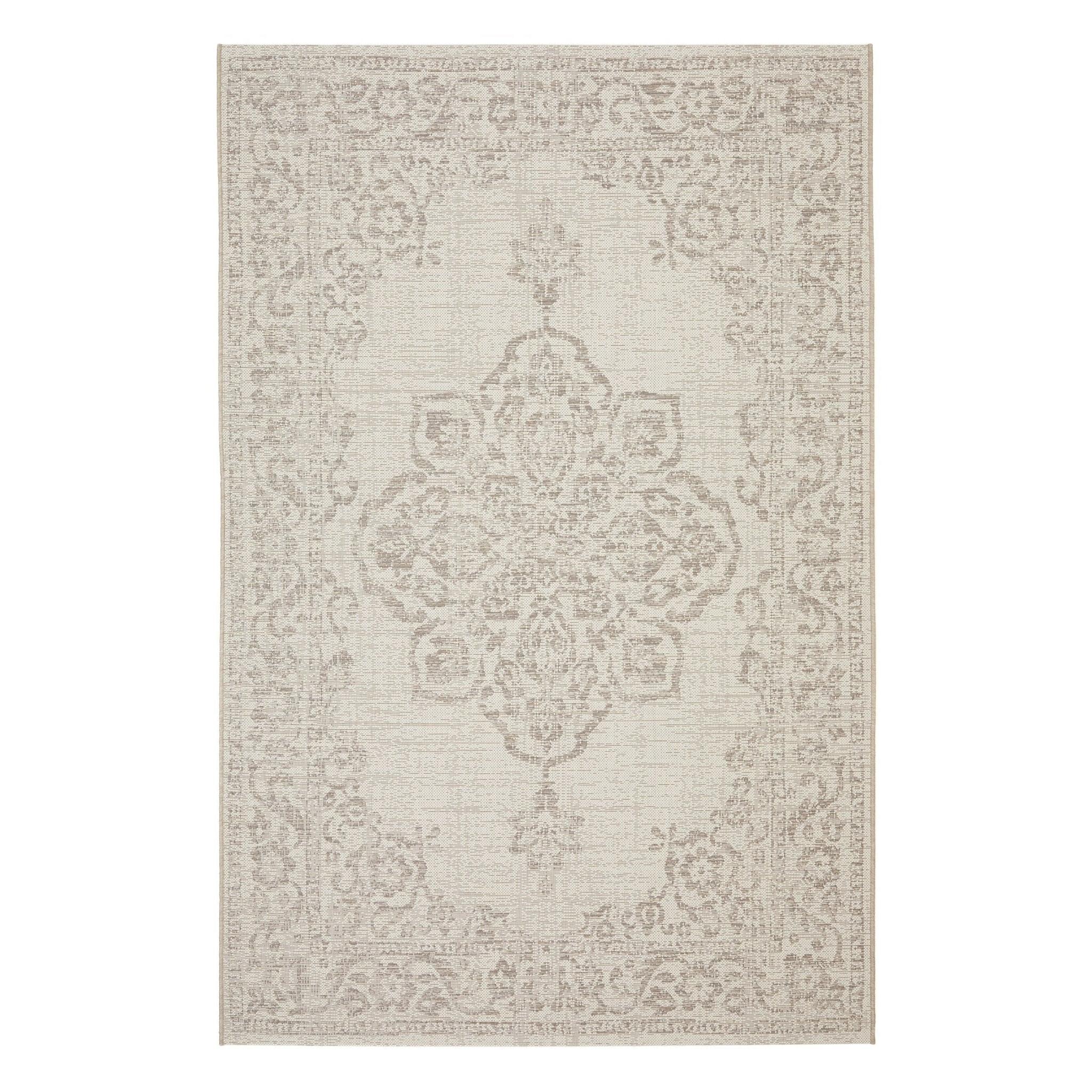 AFK Living vloerkleed Alhambra - voor binnen en buiten - beige - 80 x
