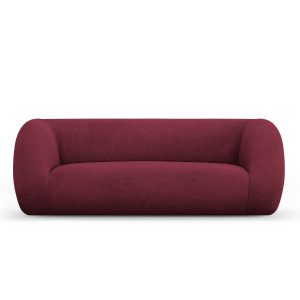 Cosmopolitan Design Bank Essen 2-zits, boucle, bordeaux – 95x210x86cm Cosmopolitan Design Bank Essen 2-zits, boucle, bordeaux – 95x210x86cm