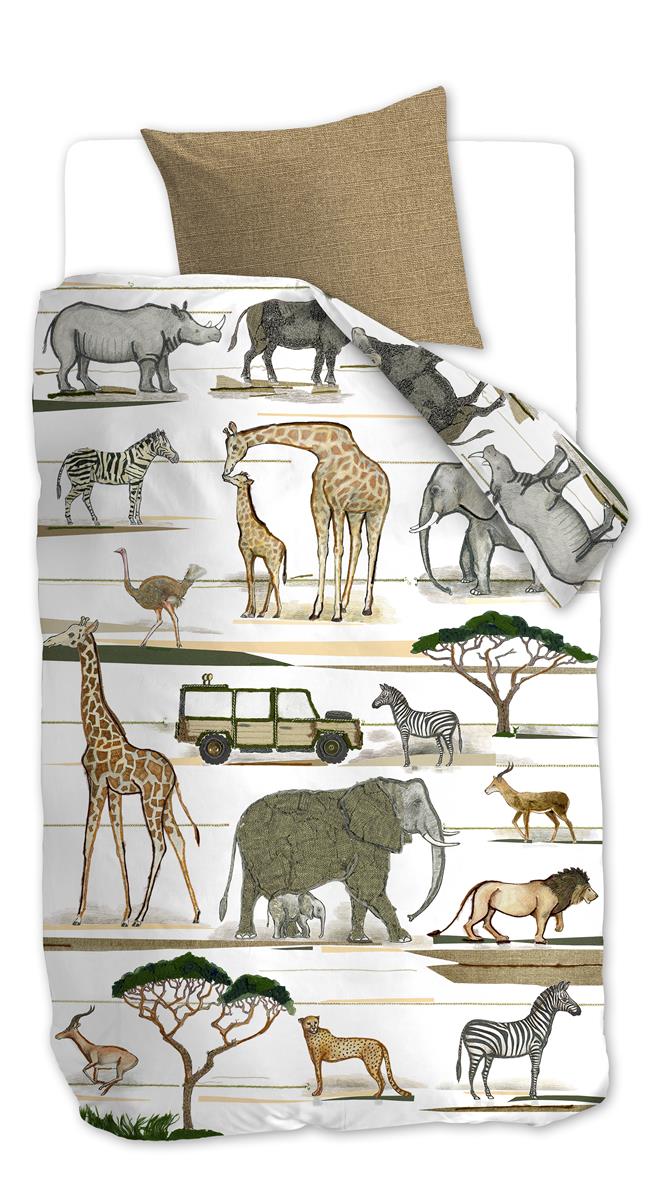 Beddinghouse Kids Jeep Safari dekbedovertrek - Eenpersoons - 140x200/2