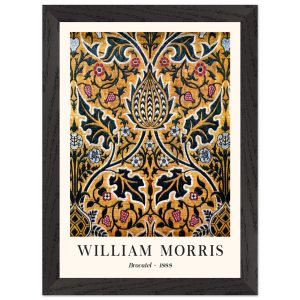 Artfulprints Poster met Lijst William Morris – Brocatel 1888 – A4 21×2 Artfulprints Poster met Lijst William Morris – Brocatel 1888 – A4 21×2