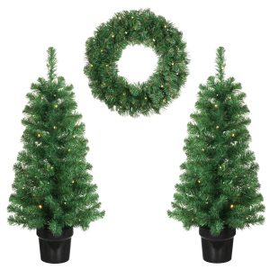 Black Box Trees Norton Kerstboom en Kerstkrans Set – 2 Kunstkerstbomen Black Box Trees Norton Kerstboom en Kerstkrans Set – 2 Kunstkerstbomen