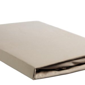Ambiante – Katoen – Hoeslaken – 140×200 cm – Taupe Ambiante – Katoen – Hoeslaken – 140×200 cm – Taupe