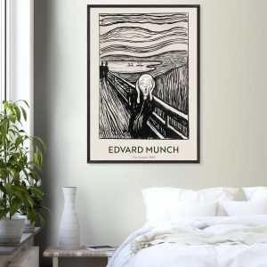 Artfulprints Edvard Munch – The Scream 1895 poster 50×70 cm Artfulprints Edvard Munch – The Scream 1895 poster 50×70 cm