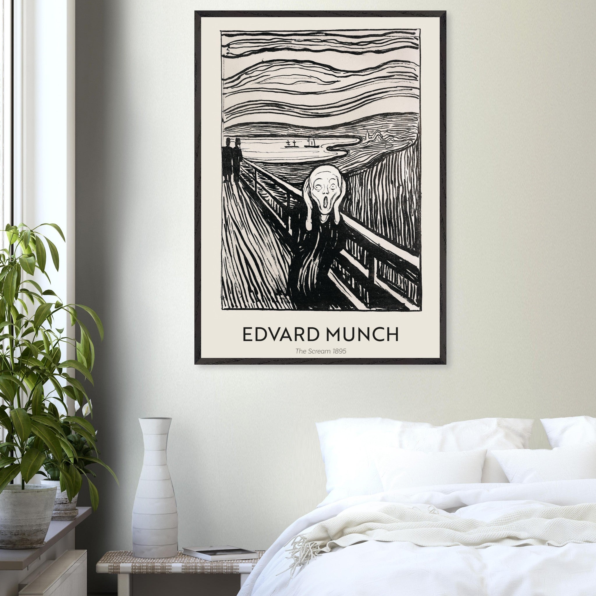 Artfulprints Edvard Munch - The Scream 1895 poster 50x70 cm