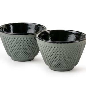 Bredemeijer – Kopjes Xilin gietijzer lichtgroen s/2 100ml Bredemeijer – Kopjes Xilin gietijzer lichtgroen s/2 100ml
