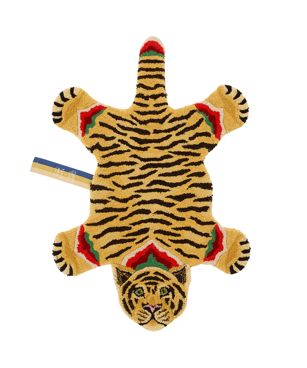 Doing Goods Babul Bombay Tijger Vloerkleed - Klein 92 x 62 x 2 cm - 10