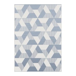 AFK Living vloerkleed Brayden – voor binnen en buiten – blauw – 160 x AFK Living vloerkleed Brayden – voor binnen en buiten – blauw – 160 x