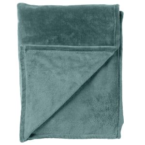 BILLY – Plaid 150×200 cm – flannel fleece – superzacht – Sagebrush Gre BILLY – Plaid 150×200 cm – flannel fleece – superzacht – Sagebrush Gre