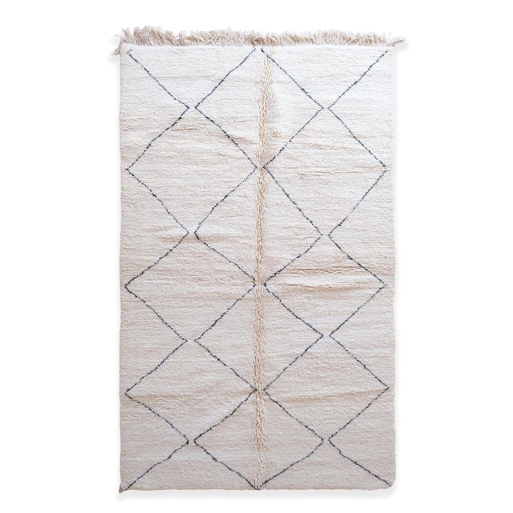 AFK Living vloerkleed Berber - handgemaakt - Wol - 185 x 305 cm