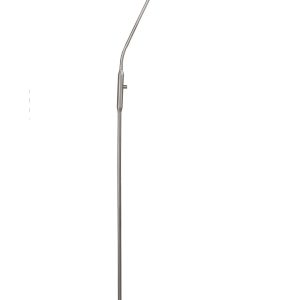 Artdelight vloerlamp UFO – 1 lichts – 26 x 140 cm – mat chroom Artdelight vloerlamp UFO – 1 lichts – 26 x 140 cm – mat chroom