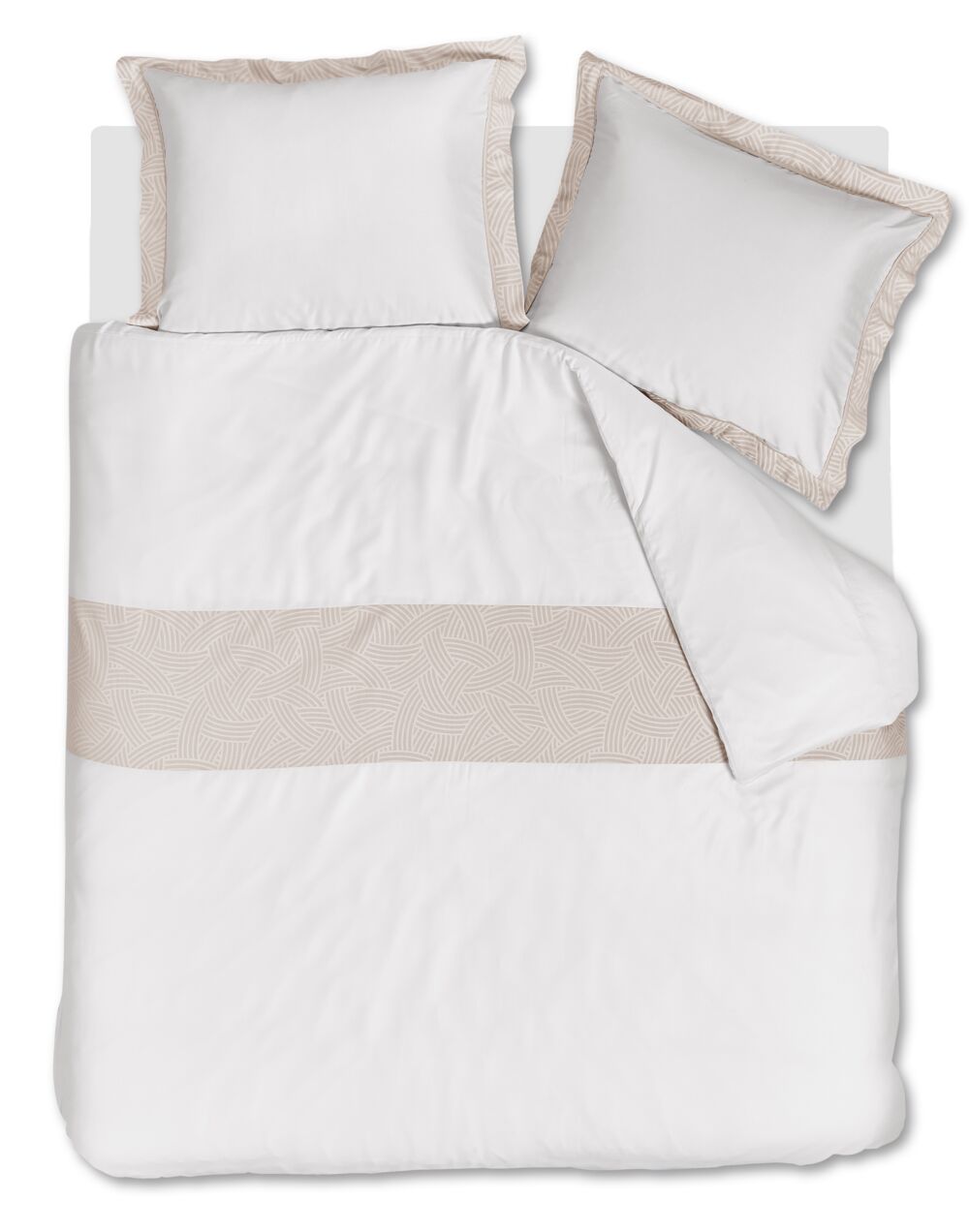 Beddinghouse Dekbedovertrek Bakthi - 240 x 200/220 cm - Zand