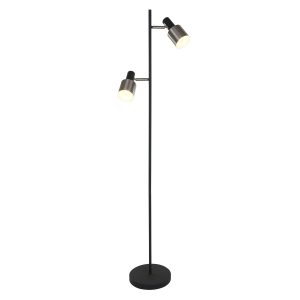 Anne Light & home vloerlamp fjorgard – 2 lichts – 25x 155 cm – zwart Anne Light & home vloerlamp fjorgard – 2 lichts – 25x 155 cm – zwart