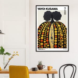Artfulprints Poster Yayoi Kusama – Tokyo pumpkin 1998 – 70×100 cm – Ge Artfulprints Poster Yayoi Kusama – Tokyo pumpkin 1998 – 70×100 cm – Ge
