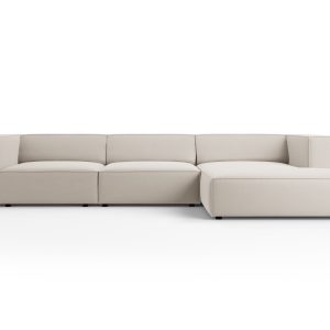 Cosmopolitan Design rechter hoekbank Arendal 4-zits, flueel, ecru – 16 Cosmopolitan Design rechter hoekbank Arendal 4-zits, flueel, ecru – 16