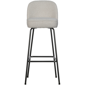 WOOOD barstoel Vogue – Velvet – Naturel – 103x50x55 WOOOD barstoel Vogue – Velvet – Naturel – 103x50x55